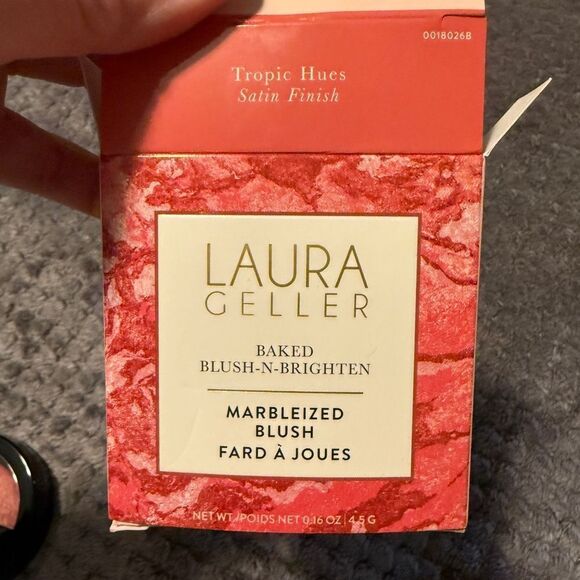 Laura Geller Baked Blush-n-Brighten marbleized blush NWT - Picture 5 of 7